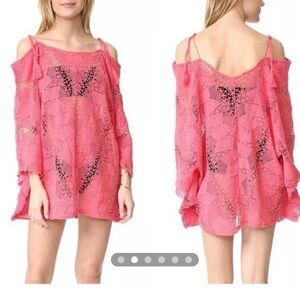 Eberjey Guaita Esmeralda Crochet Cover Up
